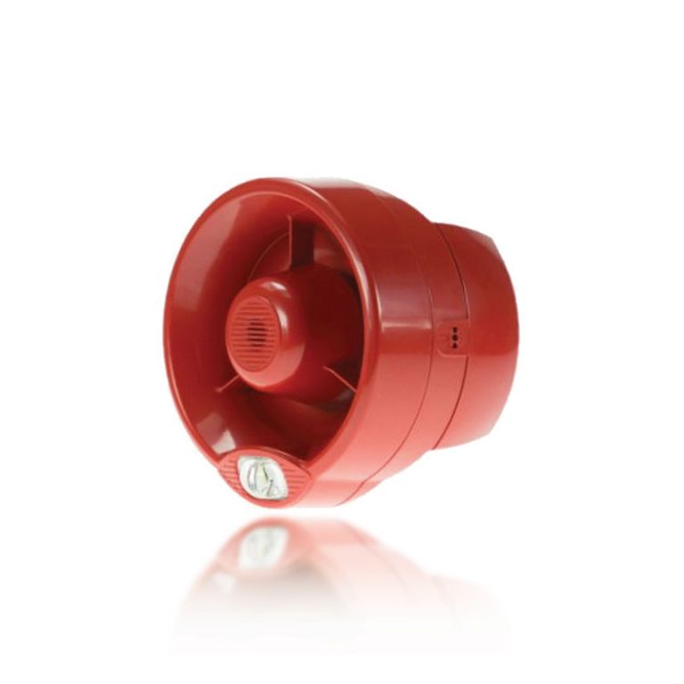 Euro Fi Wireless Wall Sounder Vad Red Eurotech